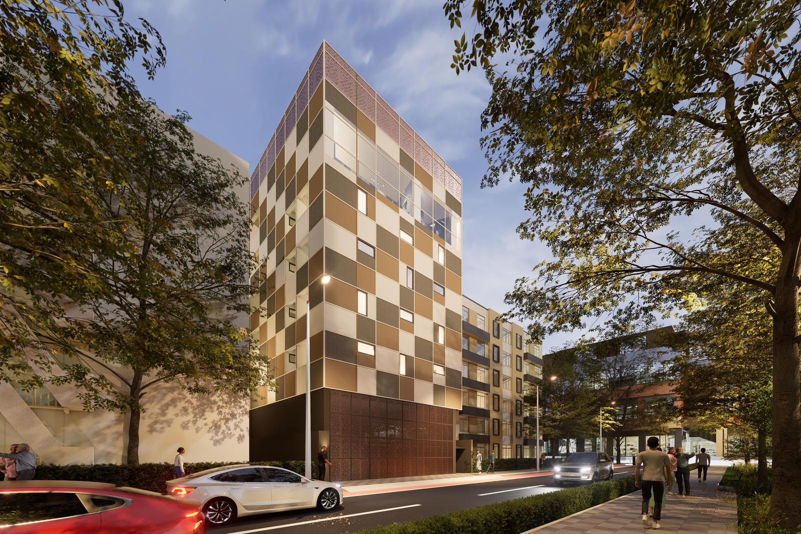 Ela Suites – Modern Exterior Elevation